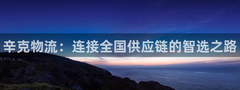 旺财28网站平台：辛克物流：连接全国